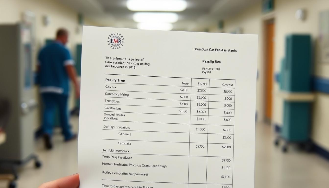 salaire aide soignante