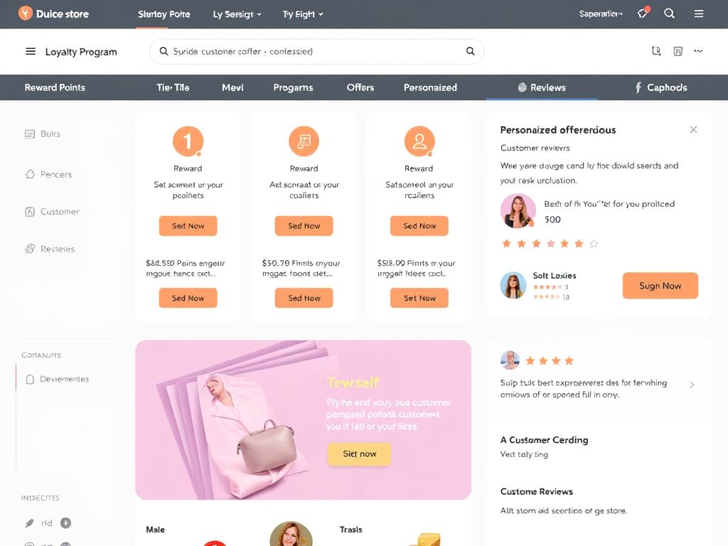 Programme de fidélité pour boutique en ligne