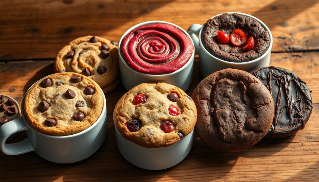 mug cookie variantes