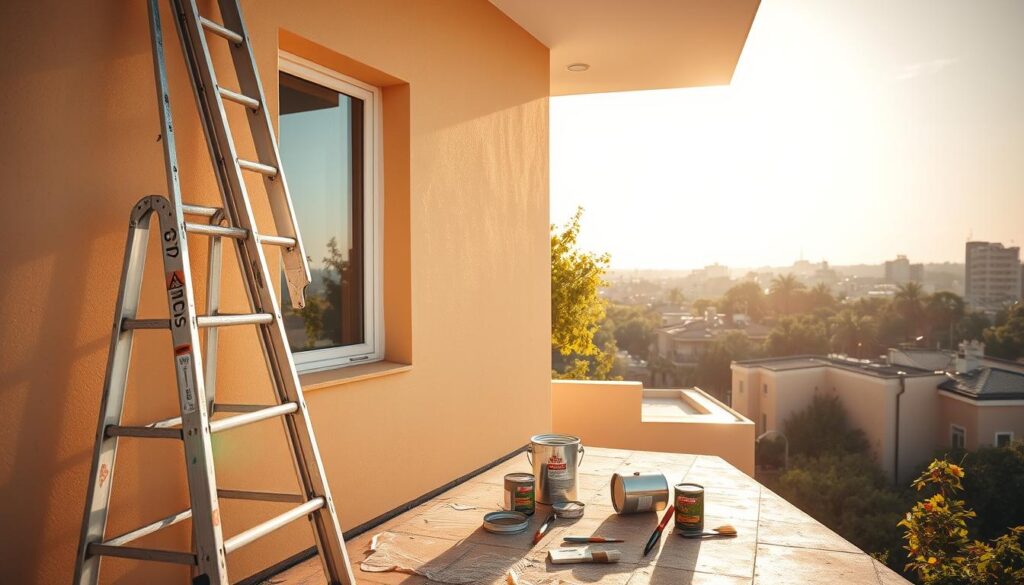 peinture extérieure