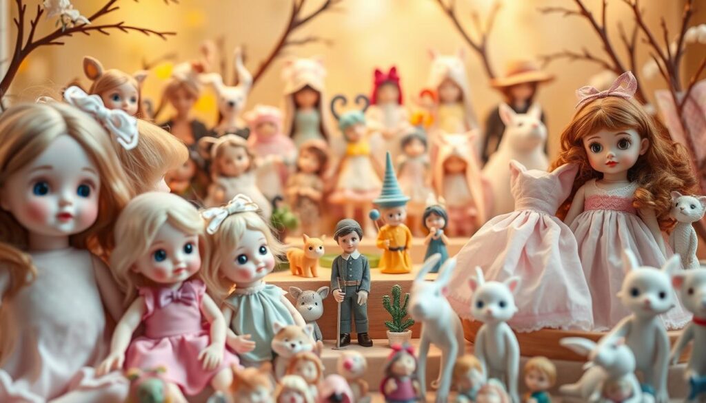 poupées et figurines pour enfants