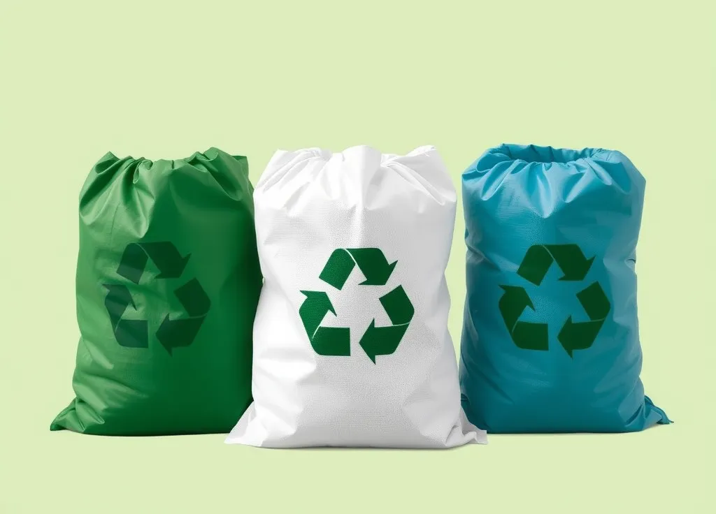 sacs poubelle compostables et recyclables