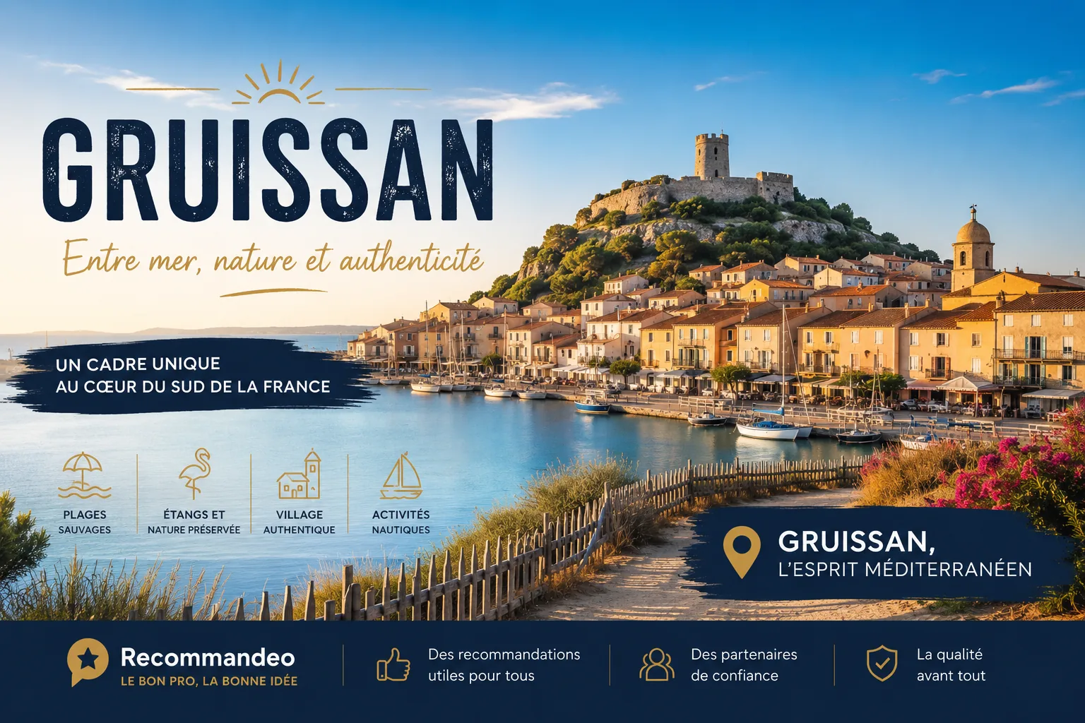 Maison à vendre Gruissan